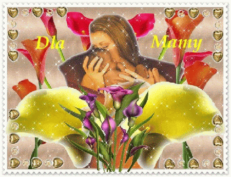 Kolorowe kwiaty dla mamy